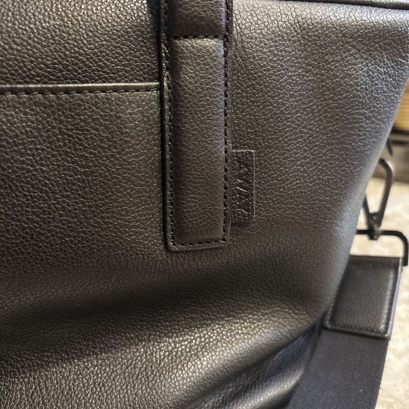 AWAY Everywhere (Original) Black Leather Travel Tote Duffel (Discontinued Model) - Picture 10 of 11